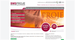 Desktop Screenshot of bmsproje.com